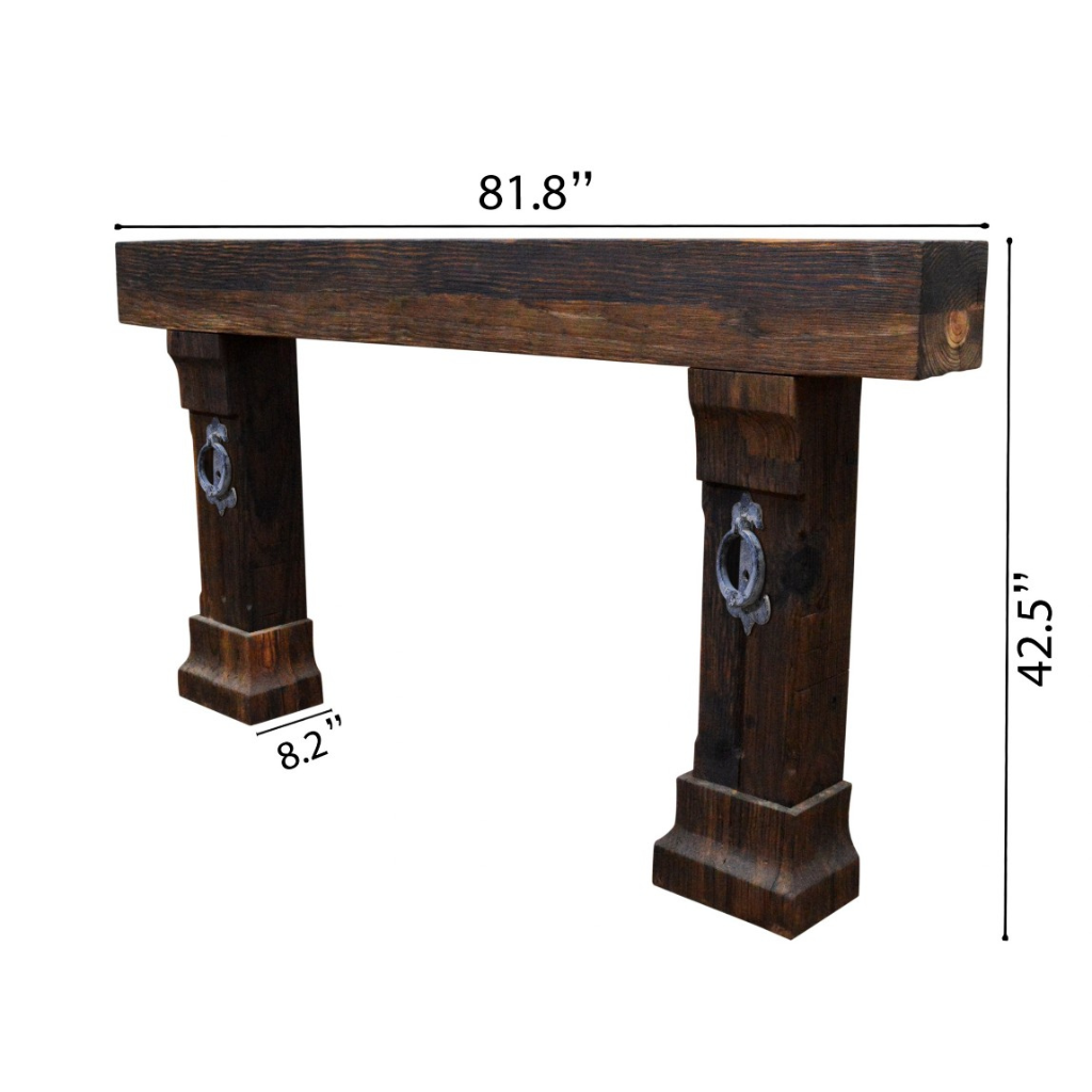 Firemantle dark wood