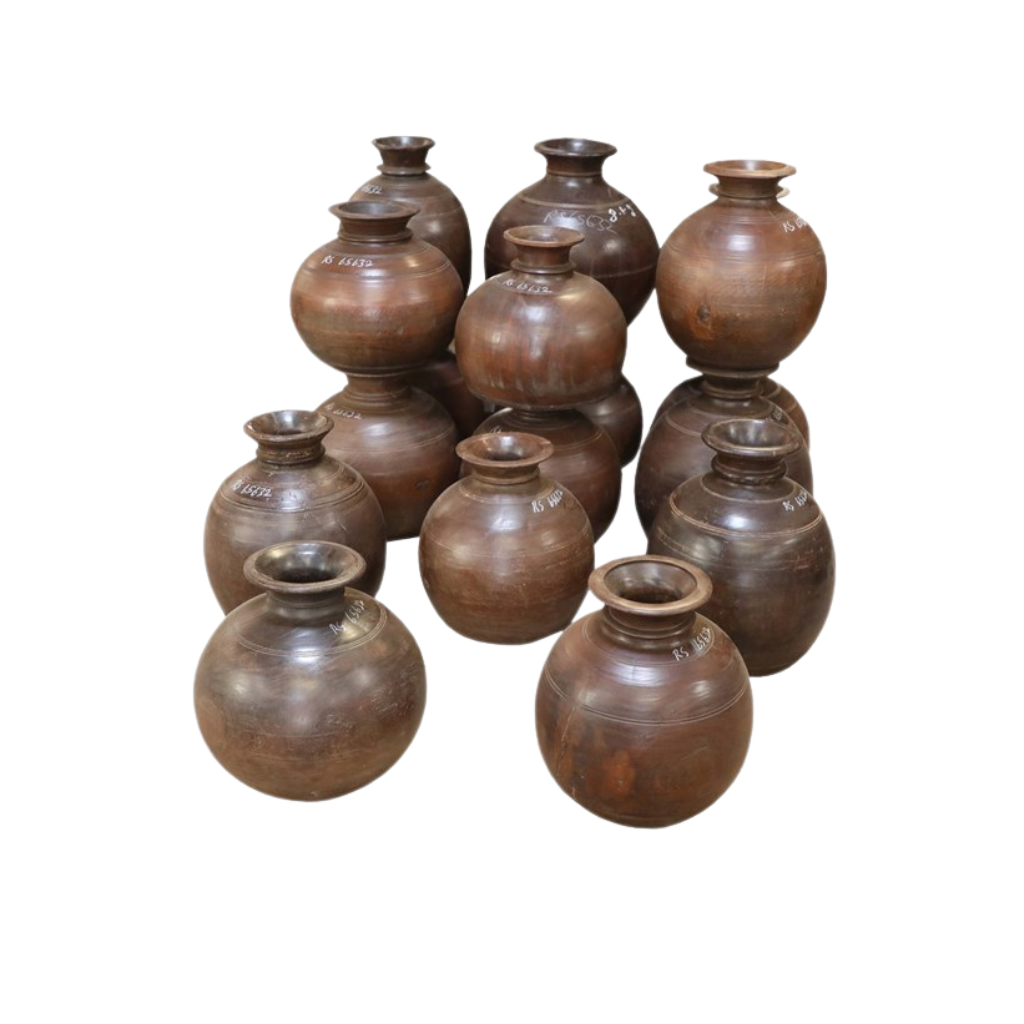 Wood vases