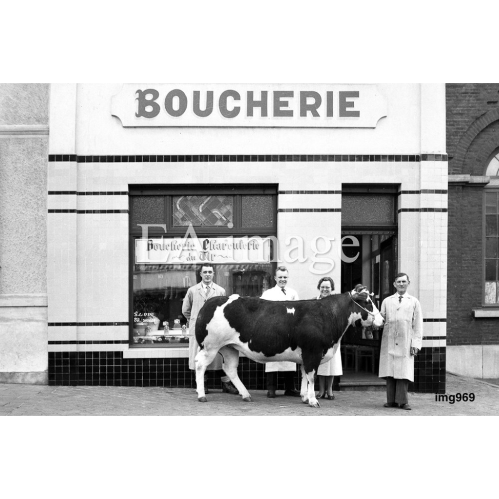 Butchery - photo on acrylic