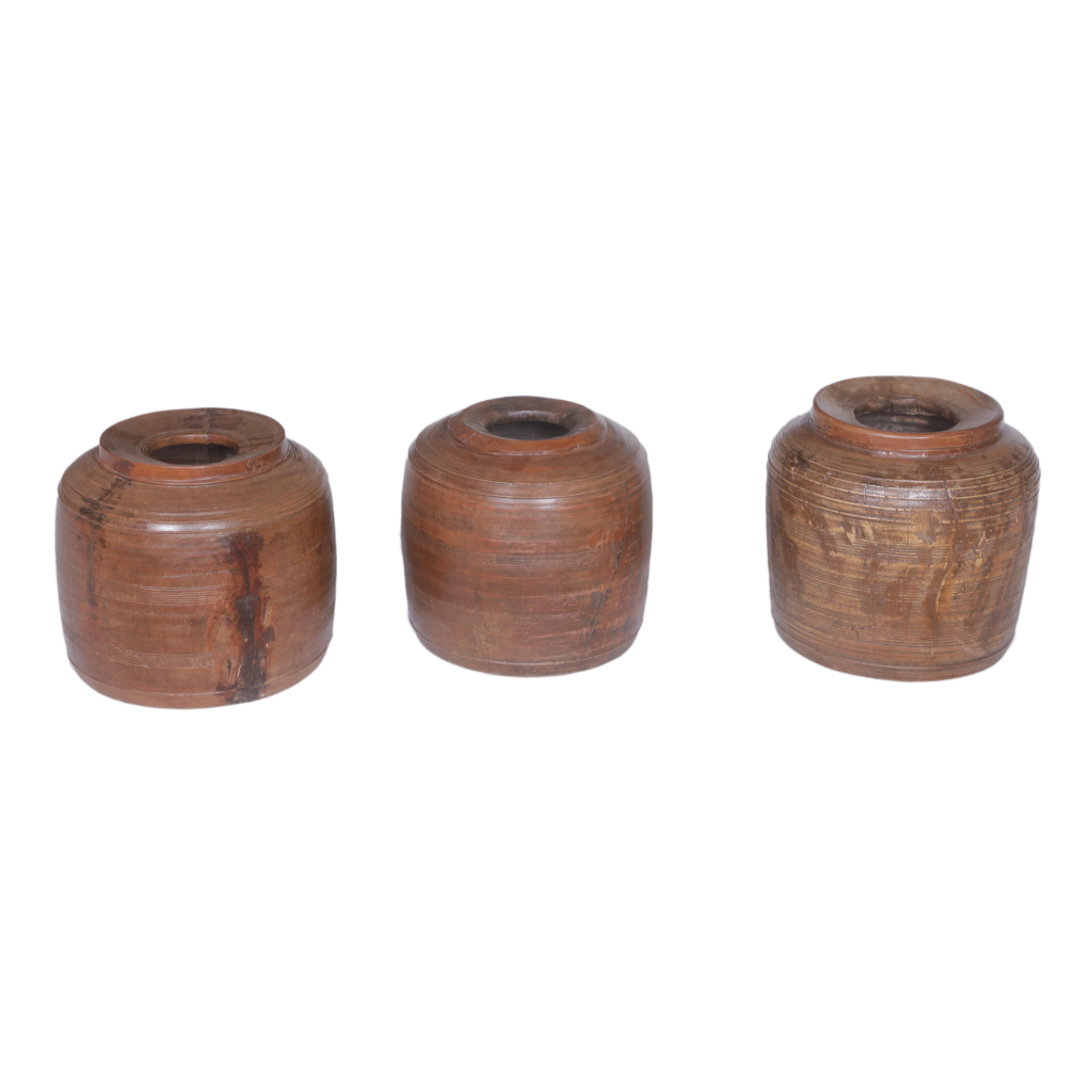 Wooden Pot