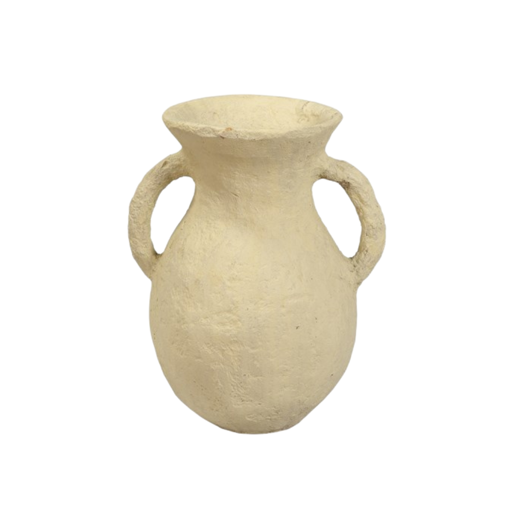 Paper mache vase