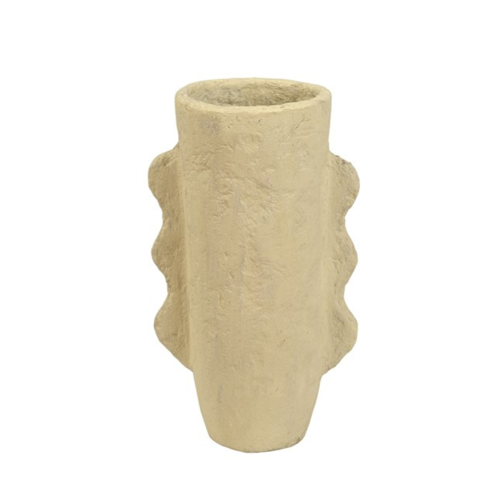 Paper mache vase