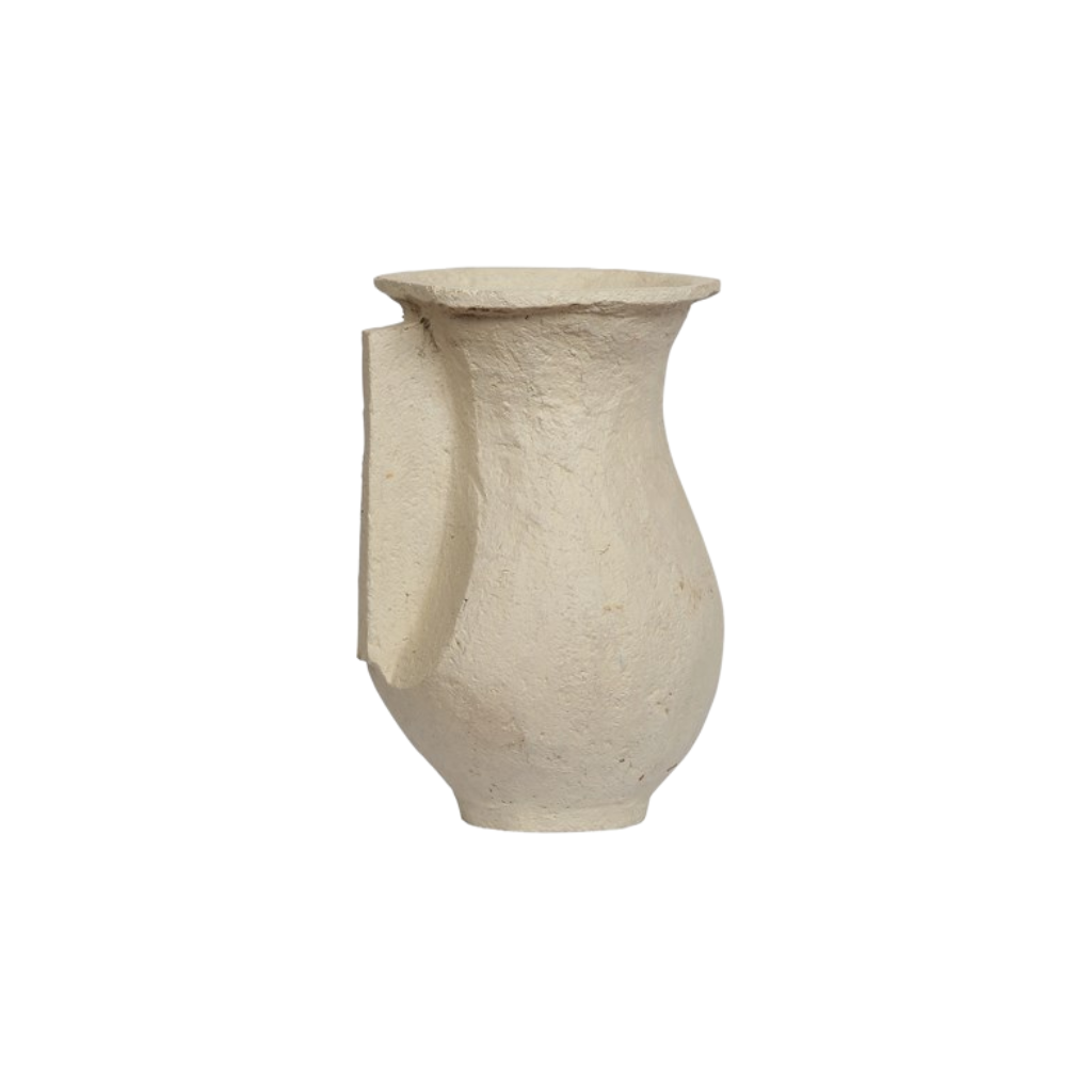 Paper mache vase