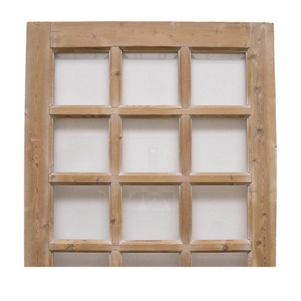 Single glass door