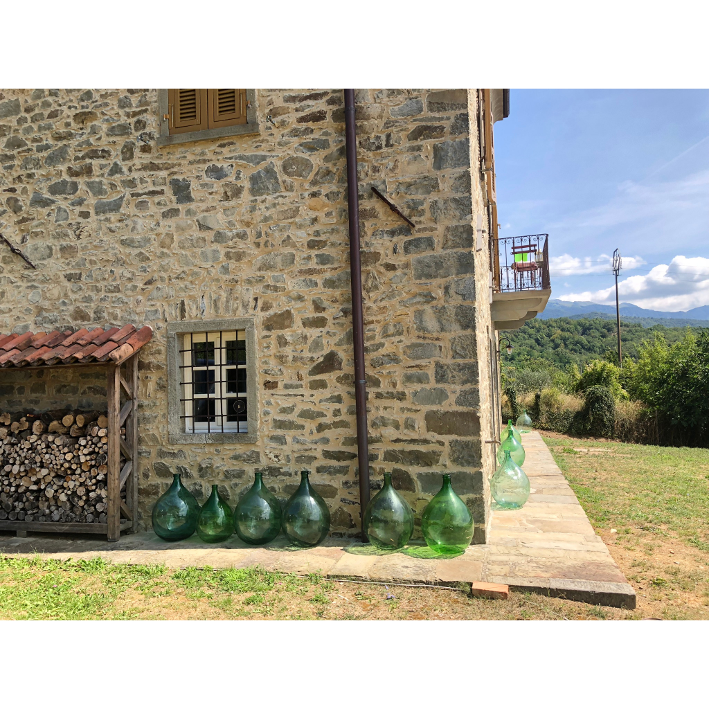 Italian wine bottles