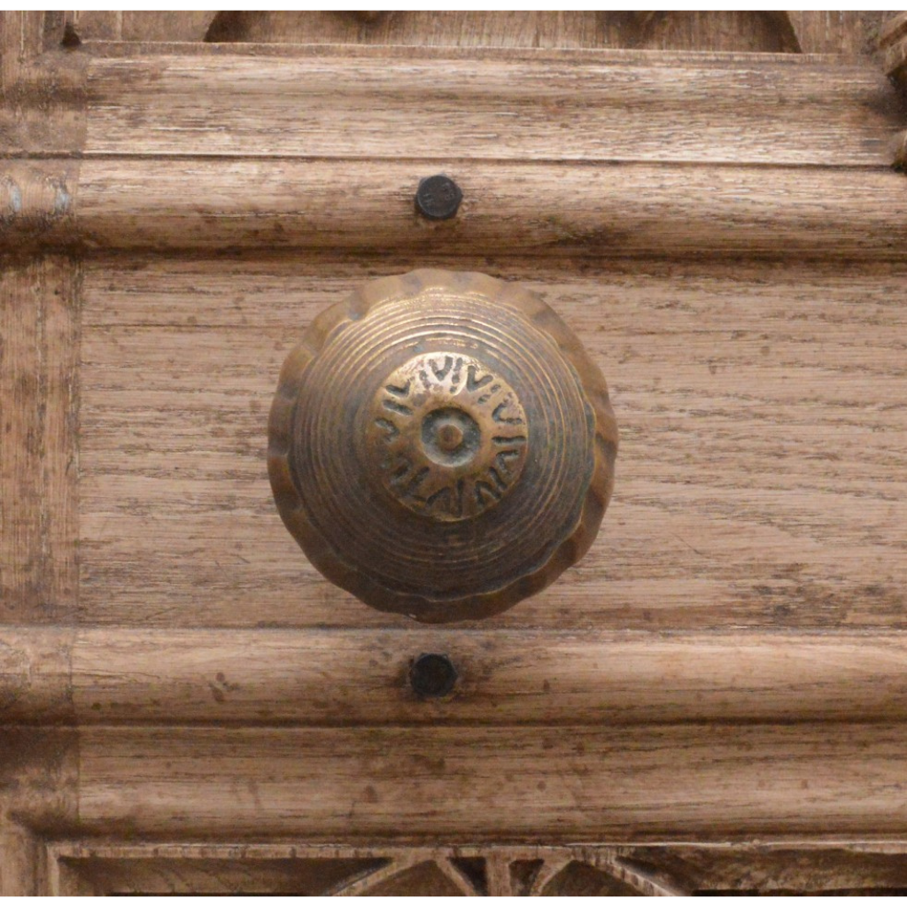 Carved Double Door