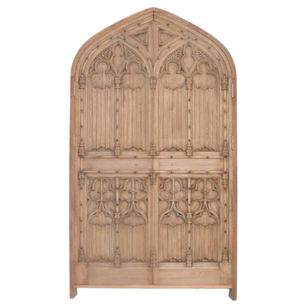 Carved Double Door