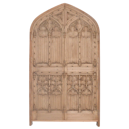 Carved Double Door