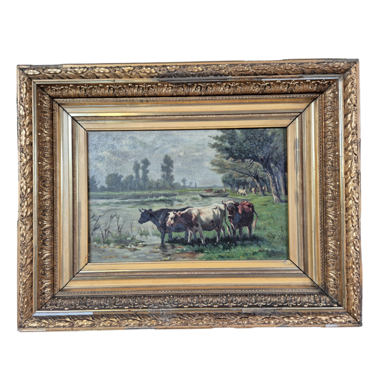 Painting cows