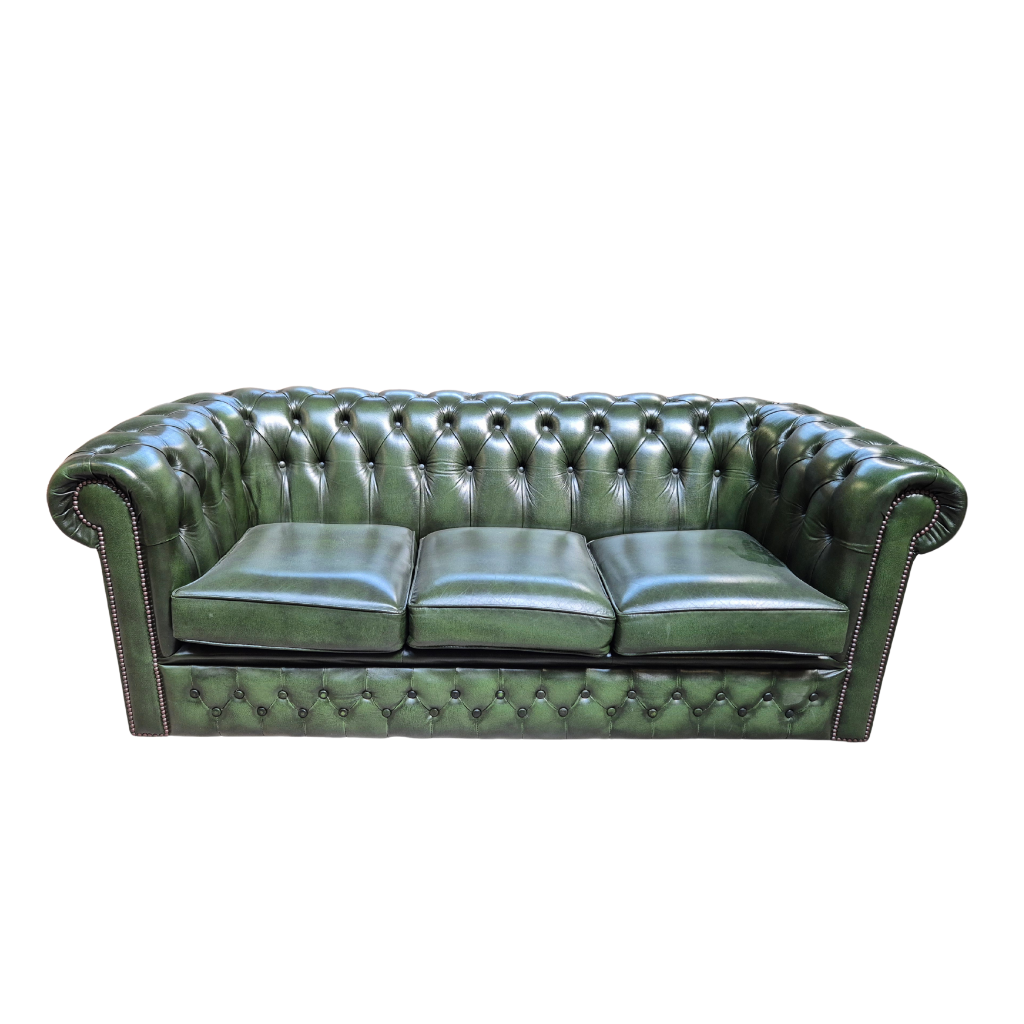 Leather sofa set
