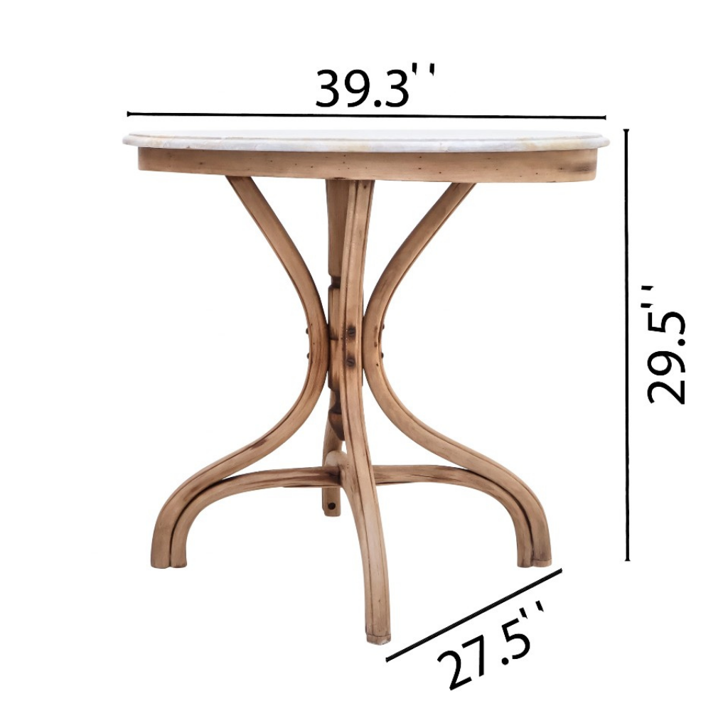 Thonet Marbletop table
