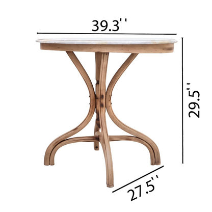 Thonet Marbletop table